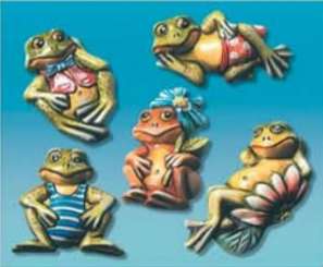 2000275 Giessform Lustige Frösche 