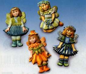 2000277 Giessform 4 Motive Elfen 