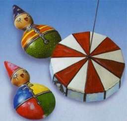 2000279 Giessform Schwingfigur Clown 