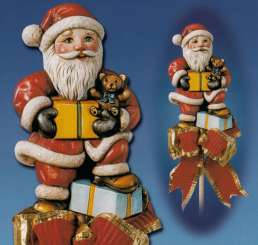 2002002 Giessform Dekostecker Nikolaus 