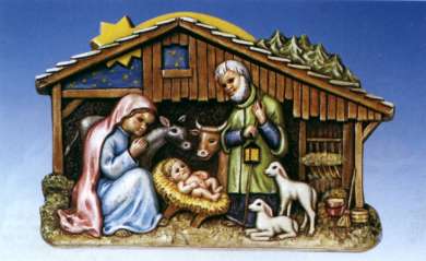 2002017 Giessform Weihnachtskrippe 