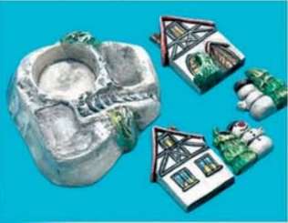 2002018 Giessform 3-D Winterlandschaft 