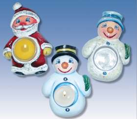 2002032 Giessform Kerzenhalter Nikolaus 