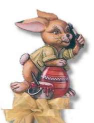 2003002 Giessform Dekostecker Hase 