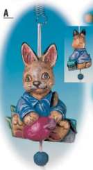 2003016 Giessform 3-D Hase 