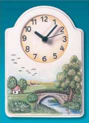 2005107 Giessform Uhr Brücke 