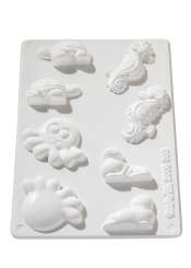 2006003 Giessform Seifenform Tiere 
