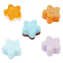 2007006 Silikonform Herz-Blume 