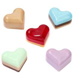 2007007 Silikonform Herzen 
