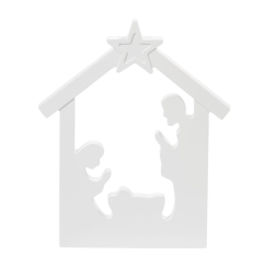 2007657 Silikonform, Krippe 15,5 x 12 cm  