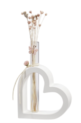 2007663 Silikonform, Vase Herz II 12 cm  