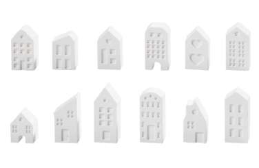 2007669 Silikonform, Häuschen 2,5 - 4,5 cm 