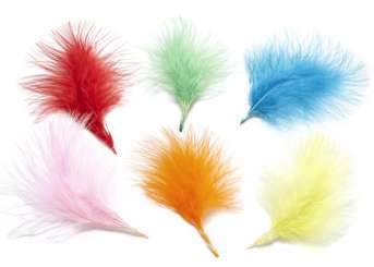 3190001 Marabu Federn 20 St. bunt 