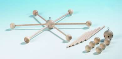 3210102 Mobilekreuz Stern 6/150mm/30cm 