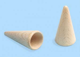 3241006 Holzspitze für Schultüte 25St 