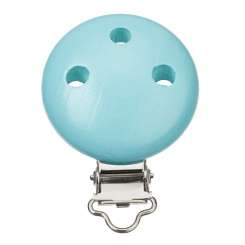 3260013 Schnulli-Ketten Clip 37x11.5mm türkis 