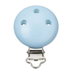 3260014 Schnulli-Ketten Clip 37x11.5mm hellblau 