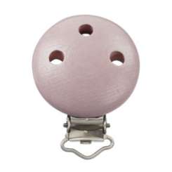 3260029 Schnulli-Ketten Clip 37 mm/11,5 mm malve 