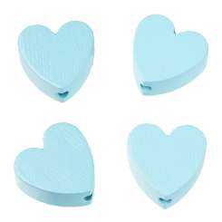3260033 Schnulli-Herz 20x20x8mm 4St türkis 