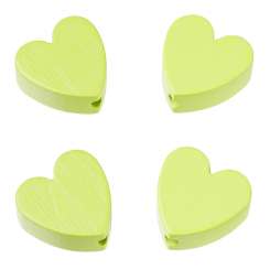 3260037 Schnulli-Herz 20x20x8mm 4St lemon 