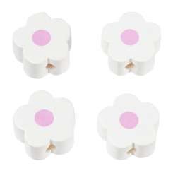 3260051 Schnulli-Blümchen 16x15.5x8mm 4St weiss 
