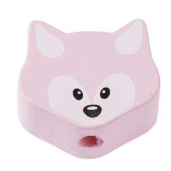 3260062 Schnulli-Fuchs 18x16x8mm 2St rose 