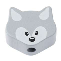 3260064 Schnulli-Fuchs 18x16x8mm 2St grau 