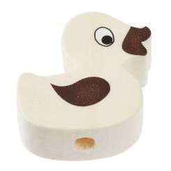 3260069 Schnulli-Ente 18x18x8mm 2St natur 