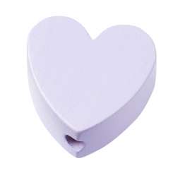 3260084 Schnulli-Herz 20x20x8mm 3mm 4St flieder 