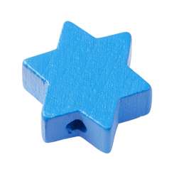 3260088 Schnulli-Stern 19,5x19,5x8mm 4St blau 