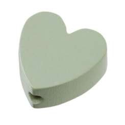 3260093 Schnulli-Herz, DL 3 mm eukalyptus Btl. à 4 St. 