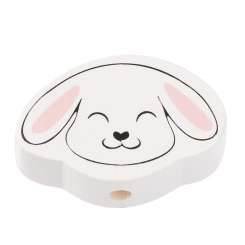 3260160 Schnulli-Hasenkopf 28x19x8mm, DL vertikal -  1St 