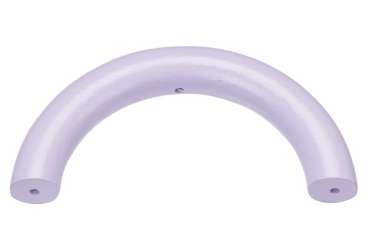 3260254 Schnulli-Halbring 100/14mm, 3 Bohrungen, flieder 