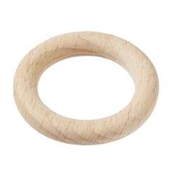 3260281 Schnulli-Holzring 48x8mm Buche  4St 