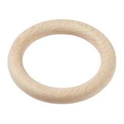 3260283 Schnulli-Holzring 70x10mm Buche 1St 