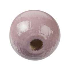 3260417 Schnulli-Holzperle 10 mm malve 40St 