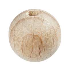 3260433 Schnulli-Holzperle 12mm Buche  25St 