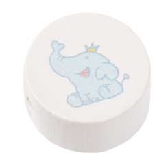 3260501 Schnulli-Scheibe Elefant 2St hellbl 