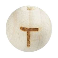 3260619 Schnulli-Kugel 12mm, T Buche  10St 