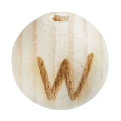 3260622 Schnulli-Kugel 12mm, W Buche  10St 