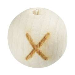 3260623 Schnulli-Kugel 12mm, X Buche  10St 