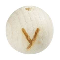 3260624 Schnulli-Kugel 12mm, Y Buche  10St 