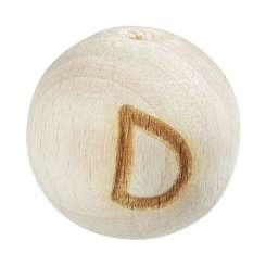 3260643 Schnulli-Kugel 15mm, D Buche  10St 