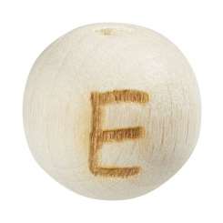 3260644 Schnulli-Kugel 15mm, E Buche  10St 