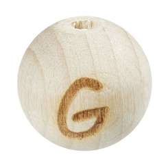 3260646 Schnulli-Kugel 15mm, G Buche  10St 