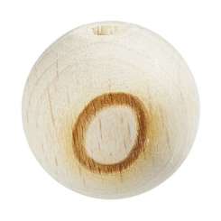 3260654 Schnulli-Kugel 15mm, O Buche  10St 