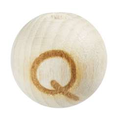 3260656 Schnulli-Kugel 15mm, Q Buche  10St 