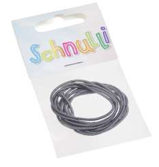 3260724 Schnulli-Kordel 1,8 mm grau 1mtr 