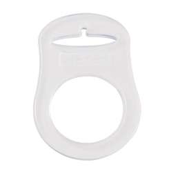 3260850 Schnulli-Silikonring, transparent 