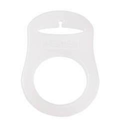 3260851 Schnulli-Silikonring,  weiss 